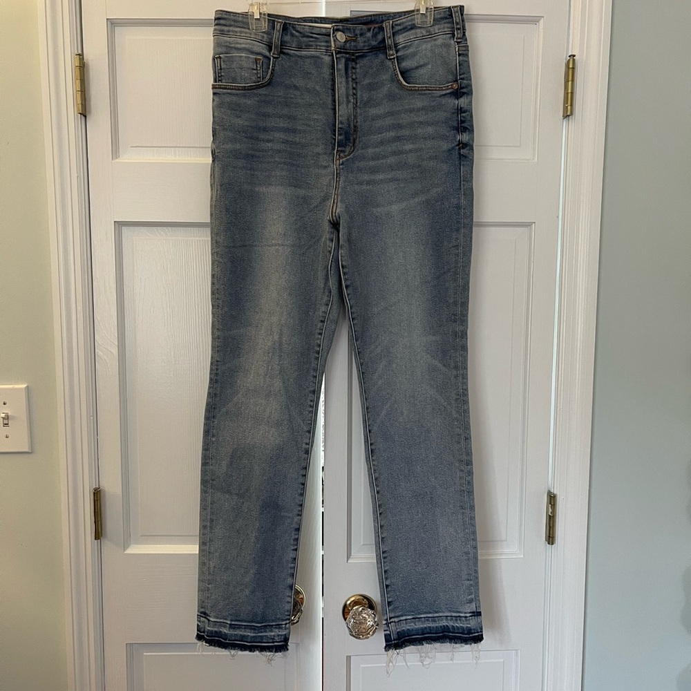 Anthropologie Pilcro High Rise Cigarette Denim